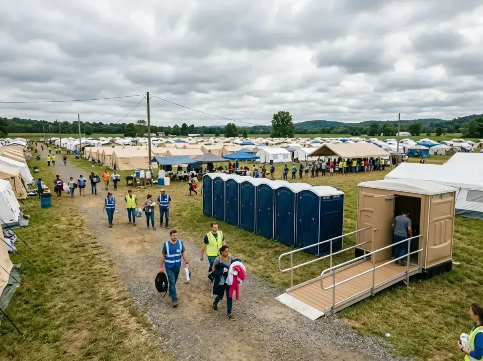 disaster-relief-camp-restrooms-010 — frequently asked questions, Dumpster & Portable Bathrooms Rental in Onalaska, TX